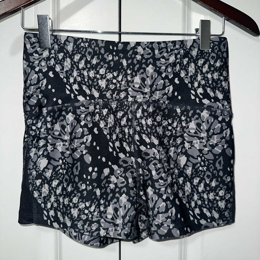 Marika Lightweight Leapord Print Biker Shorts S